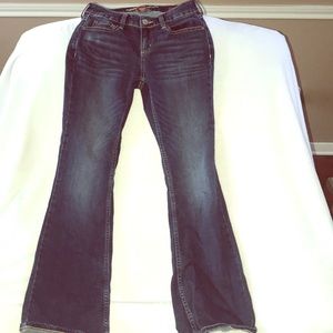 Curvy Bootcut Arizona Jeans. Dark Wash. worn once